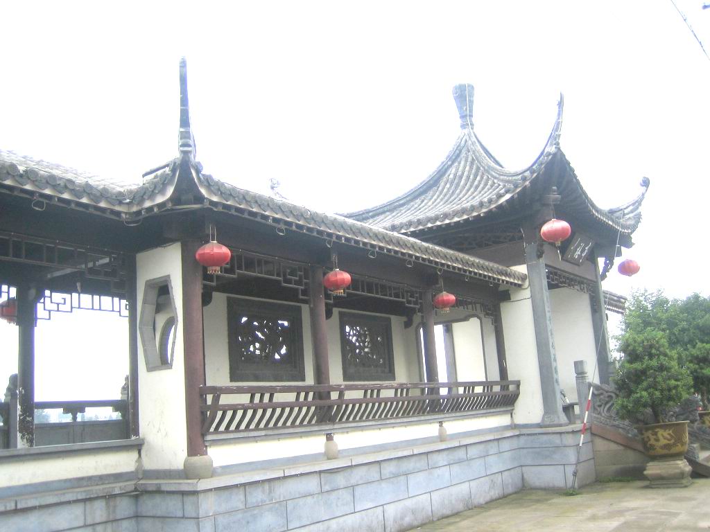 传统仿古中式徽派建筑民俗民居住宅马头墙SU模型CAD图纸大样详图